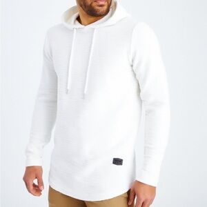 Leif Nelson Hoodie White Size Large